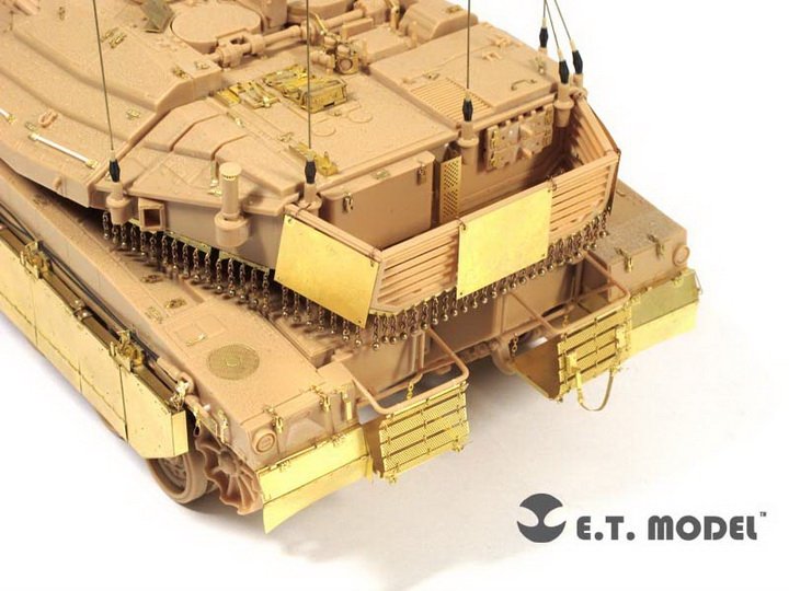 E.T. Model E35-097 Israel Merkava Mk.IV Tank LIC Basic (For ACADEMY 13227) 1/35 – immagine 6