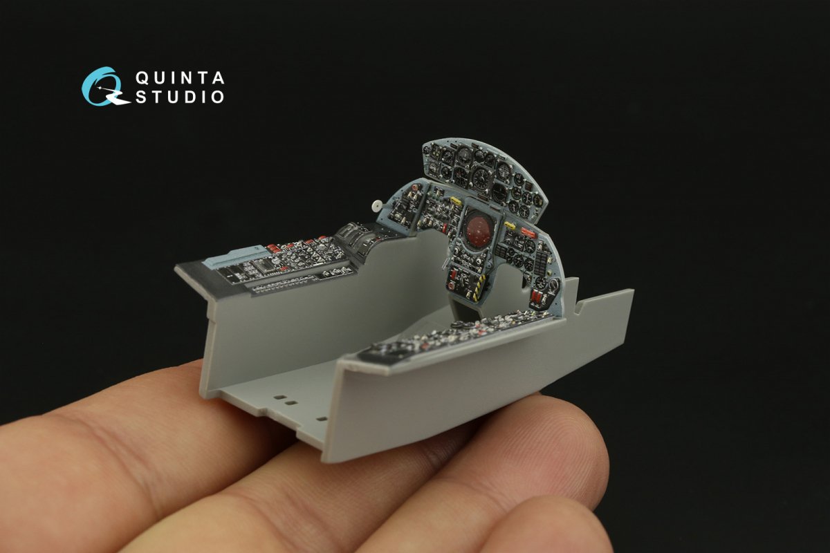 Quinta Studio QDS-32141 F-104G 3D-Printed &amp;amp; coloured Interior on decal paper (Italeri) (small version) 1/32 – Bild 9