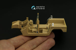 Quinta Studio QD48310 HUMVEE family 3D-Printed &amp;amp; coloured Interior on decal paper (Tamiya) 1/48 – Bild 11
