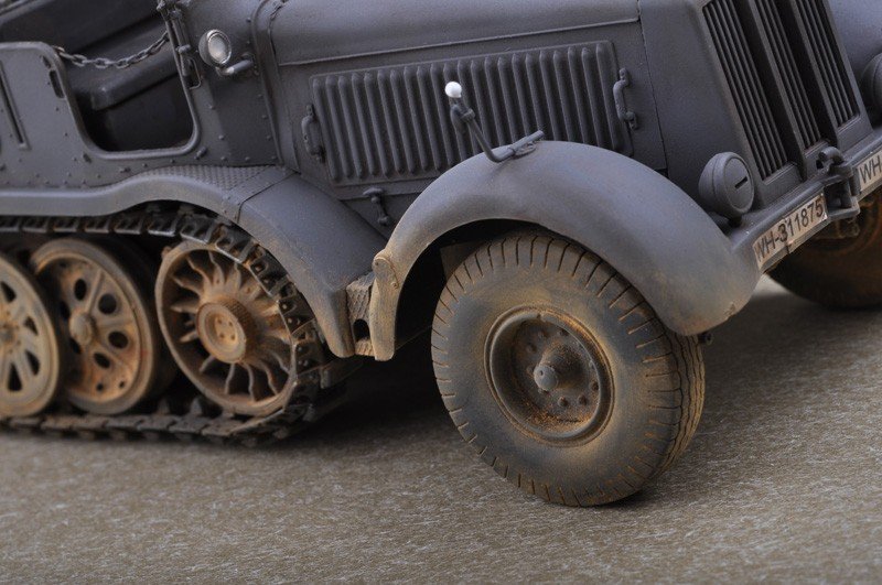 Trumpeter 01583 Sd.Kfz.8 Schwerer Zugkraftwagen 12t 1/35 – immagine 18