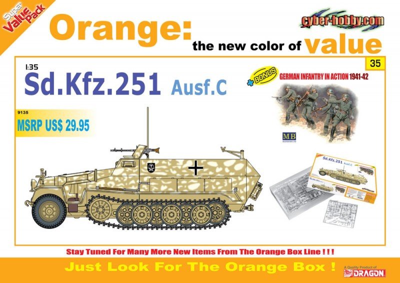 Cyber Hobby 9135 Sd.Kfz.251 Ausf.C 1/35