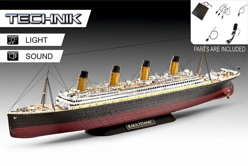 Revell 00458 RMS Titanic Technik 1/400 – zdjęcie 2