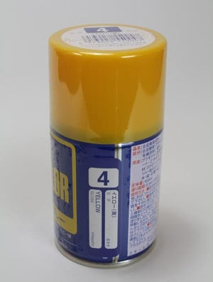 Mr.Hobby S-004 S004 Yellow - (Gloss) Spray – image 2