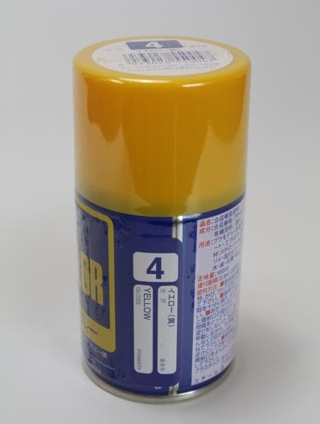 Mr.Hobby S-004 S004 Yellow - (Gloss) Spray – image 2