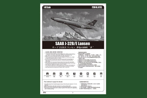 Hobby Boss 81752 SAAB J-32B/E Lansen  – image 3