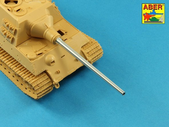 Aber 48L-29 128mm PaK 44 L/55 gun barrel for Sd.Kfz.186 Jagdtiger 1/48 – immagine 8