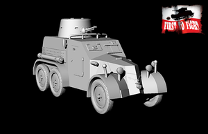 First To Fight PL095 Panzerspähwagen 30(t) Tatra OA vz 30 1/72 – Bild 3