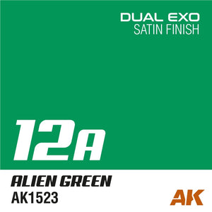 AK Interactive AK1556 DUAL EXO SET 12 – 12A ALIEN GREEN &amp;amp; 12B VIRIDIAN GREEN – immagine 2