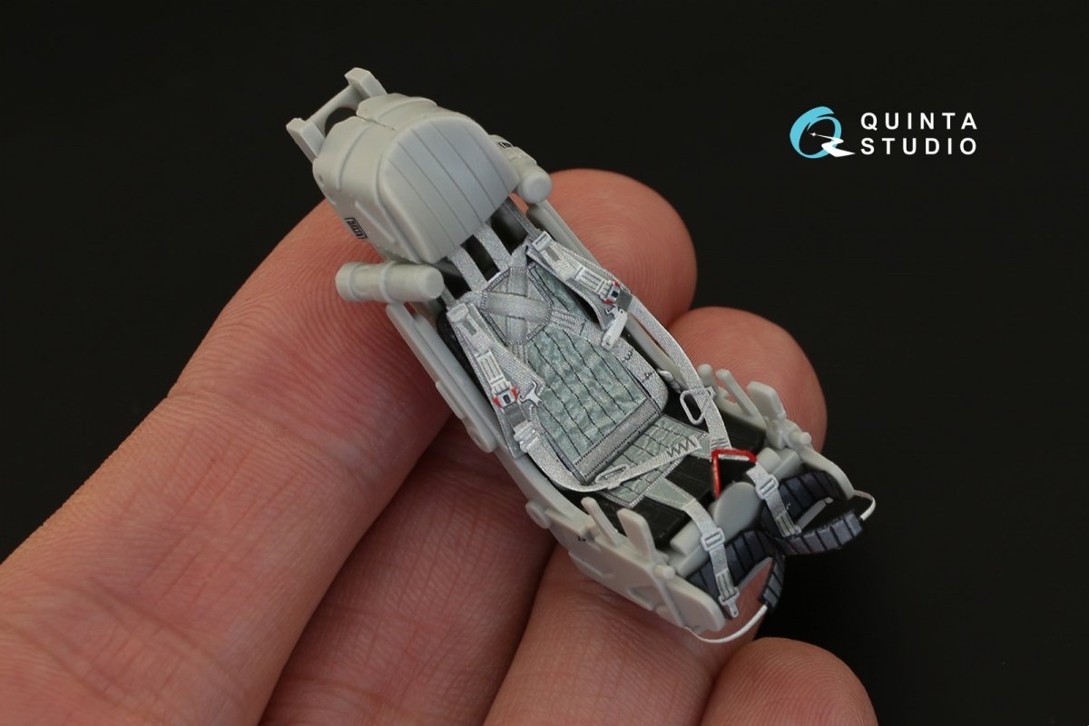Quinta Studio QD32022 MiG-29SMT 3D-Printed &amp;amp; coloured Interior on decal paper (for Trumpeter kit) 1/32 – immagine 12