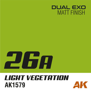 AK Interactive AK1579 DUAL EXO SCENERY 26A – LIGHT VEGETATION 60ML – immagine 2