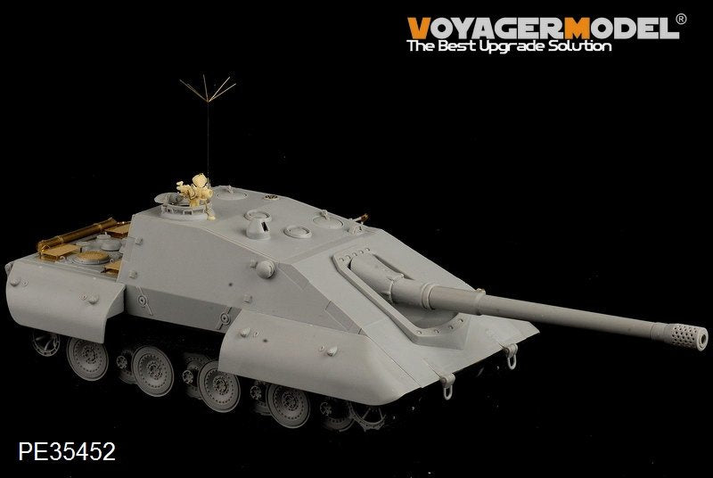 Maquette Voyager PE35452 Jagdpanzer E-100 allemand de la Seconde Guerre mondiale pour Trumpeter 01596 au 1/35 – image 3