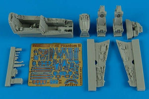 Aires 7272 F-4E Phantom II cockpit set 1/72 HASEGAWA