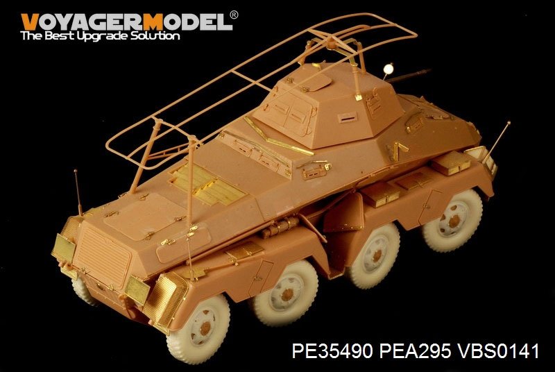 Voyager Model PE35490 WWII German Sd.Kfz.232 8 ROD early version for AFV 35232 1/35 – Bild 6