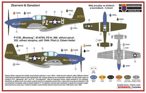 Kovozavody Prostejov CLK0003 P-51B MUSTANG 1/72 – zdjęcie 2