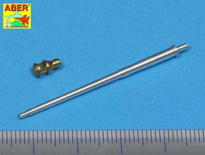 Aber 72L-56 Lufa 75mm do niemieckiej armaty p/panc Pak 40 z późnym hamulcem wylotowym / German 75mm gun barrel for PaK40 with late muzzle brake 1/72 – zdjęcie 2