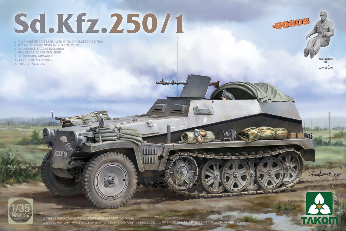 Takom 2184 Sd.Kfz.250/1 1/35