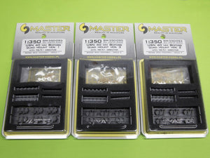 Master SM-350-094 USN 40 mm/56 Bofors quadruple mount ver.2 / with Mk-51 director - (resin, PE and turned parts) - (6pcs) 1/350 – Bild 3