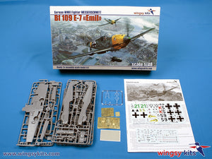 Wingsy Kits D5-11 German WWII Fighter MESSERSCHMITT Bf 109 E-7 1/48 – imagen 2