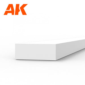 AK Interactive AK6527 STRIPS 1.50 X 4.00 X 350MM – STYRENE STRIP – (9 UNITS) – Bild 2
