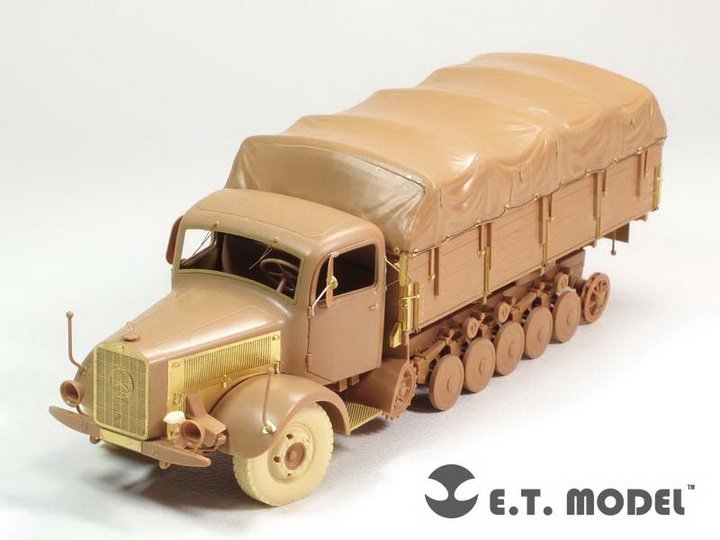 E.T. Model E35-135 WWII German Heavy Halftrack L 4500 R MAULTIER (For ZVEZDA 3603) 1/35 – immagine 5