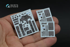 Quinta Studio QD48572 AH-64A 3D-Printed &amp;amp; coloured Interior on decal paper (Academy/Modelist) 1/48 – Bild 3