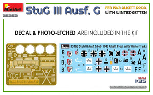 Mini Art 35362 StuG III Ausf. G FEB 1943 ALKETT PROD. WITH WINTERKETTEN 1/35 – Bild 2