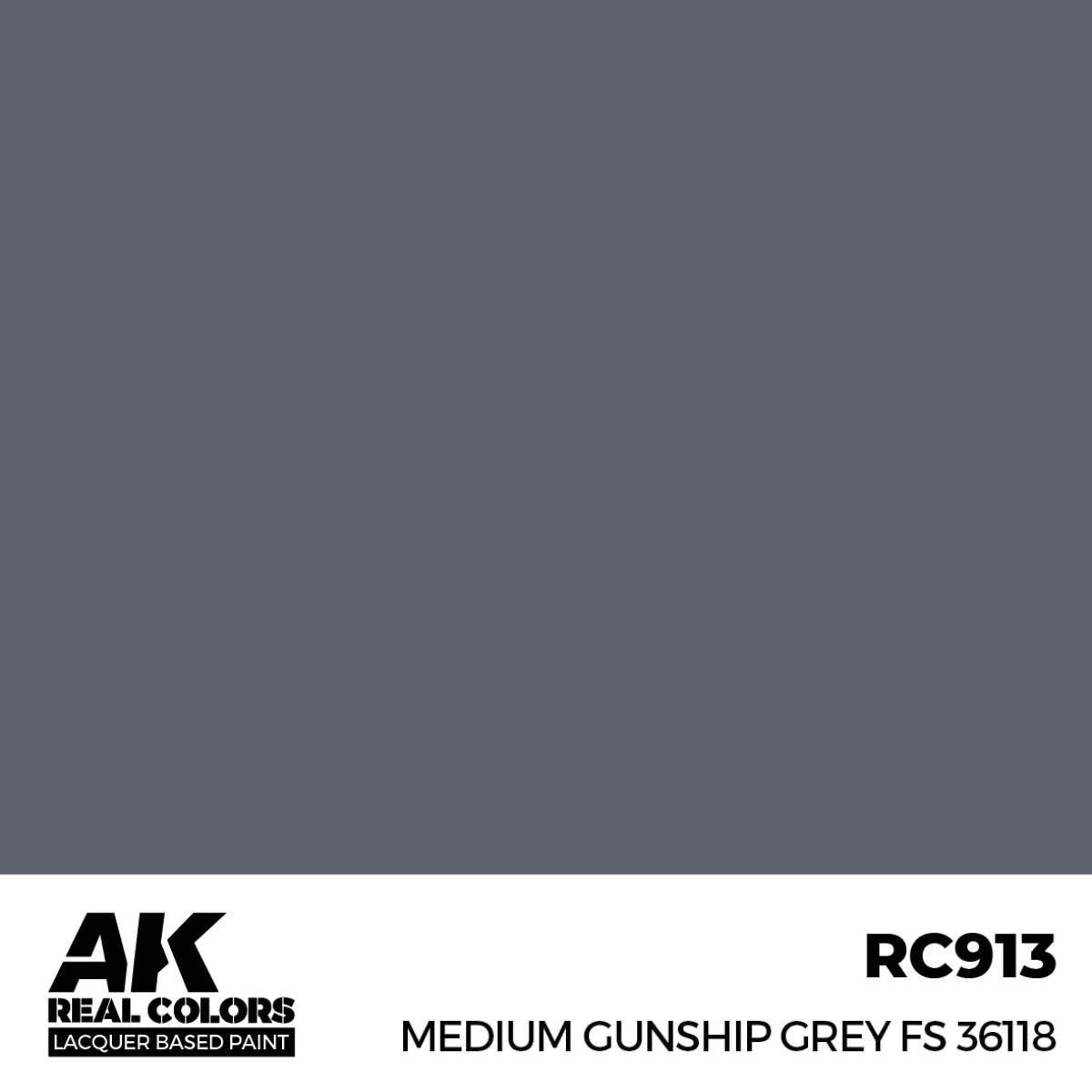 AK Interactive RC913 Medium Gunship Grey FS 36118 17 ml