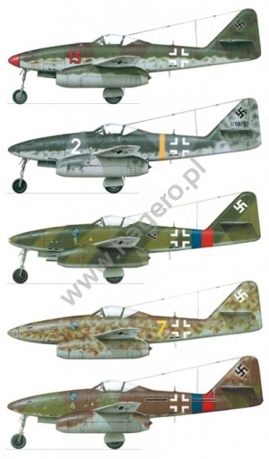 Kagero 7002 Messerschmitt Me 262 Schwalbe EN/PL – image 2