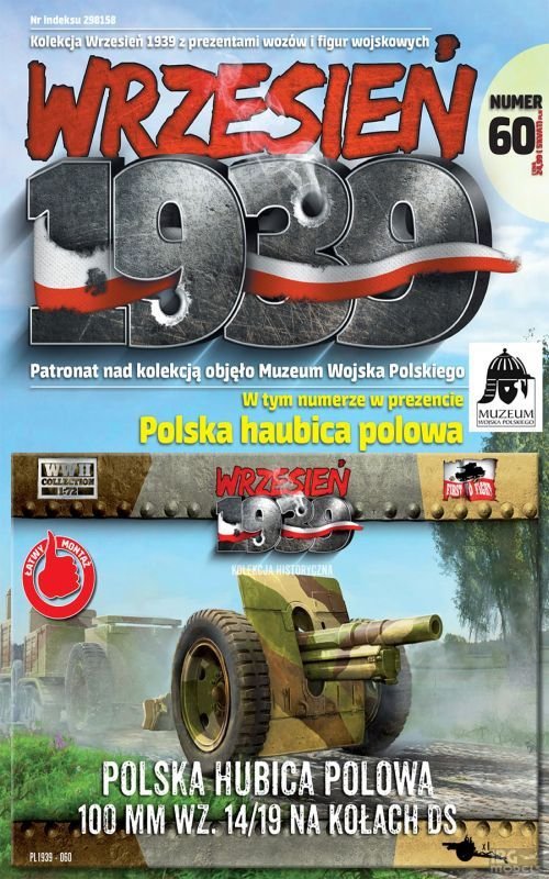 Premier canon de campagne polonais PL060 à combattre (1/72)