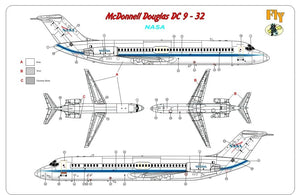 Fly 14402 DC 9-32 NASA 1/144 – immagine 6
