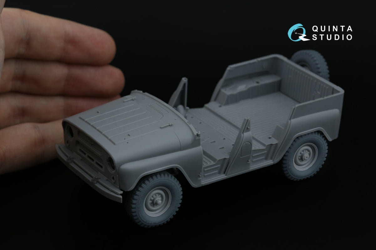Quinta Studio QT35013 UAZ-469 Jeu de pneus familiaux (Zvezda) 1/35 – image 9
