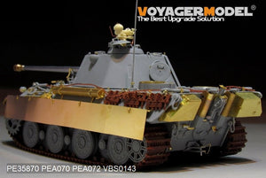 Voyager Model PE35870 WWII German Panther II Prototype Design Plan basic for AMUSING HOBBY 1/35 – Bild 10