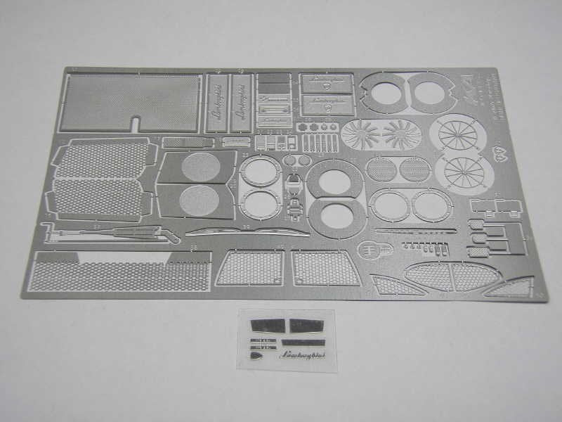 KA Models KE-24029 Ferrari MURCIELAGO - Pièces photogravées de détail à l'échelle 1/24