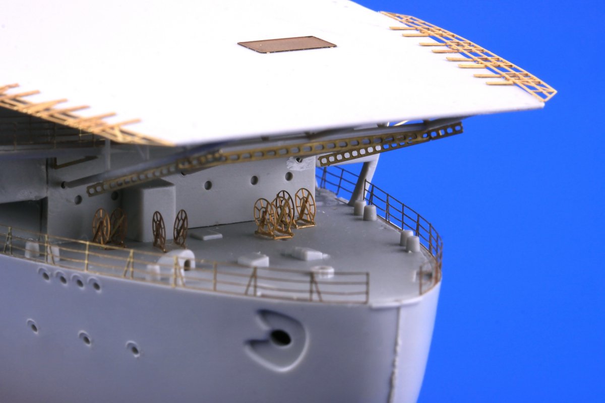 Eduard 53205 DKM Graf Zeppelin pt.2 railings TRUMPETER 1/350 – zdjęcie 2