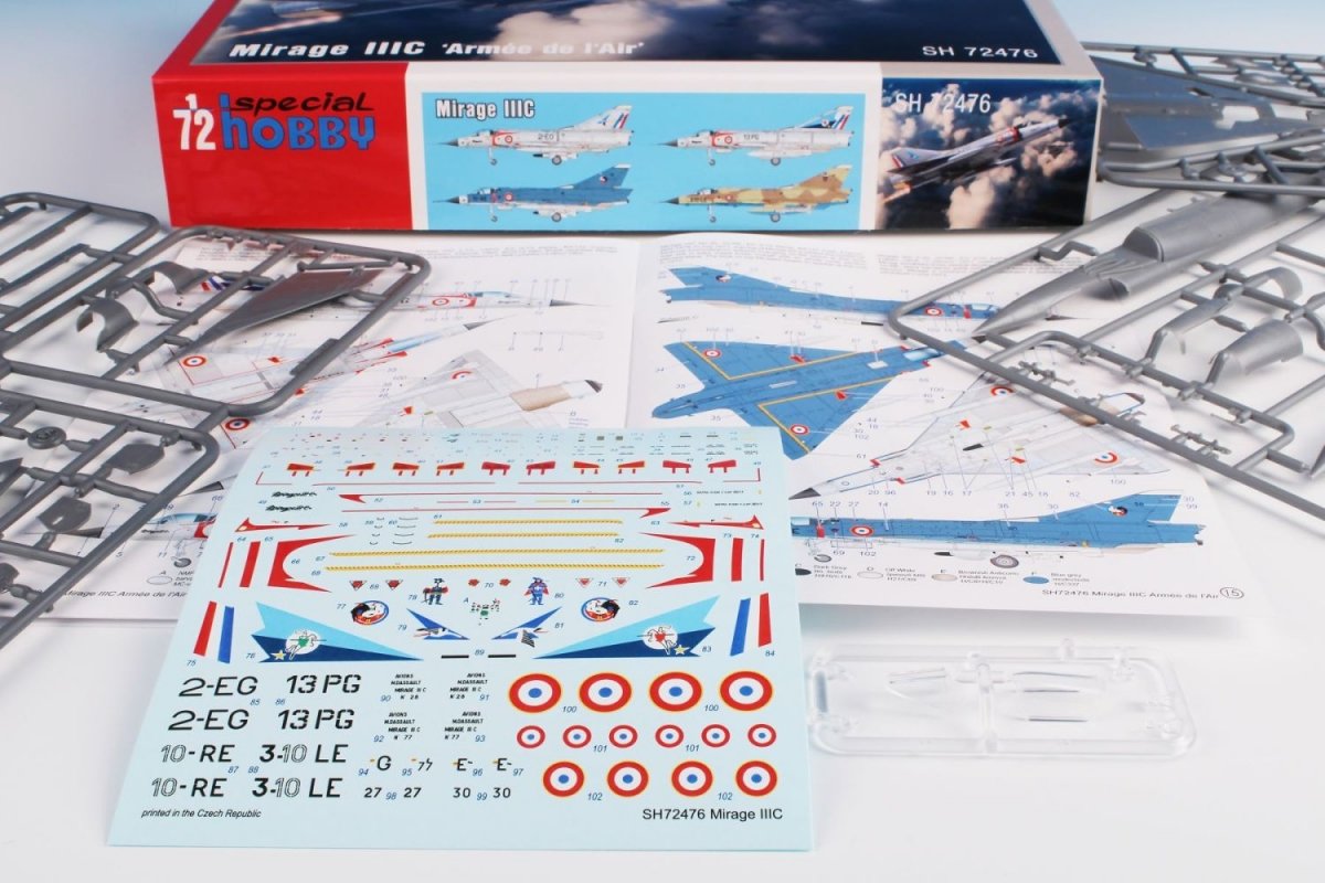 Special Hobby 72476 Mirage IIIC ‘Armée de l&amp;#39;Air’ 1/72 – immagine 20