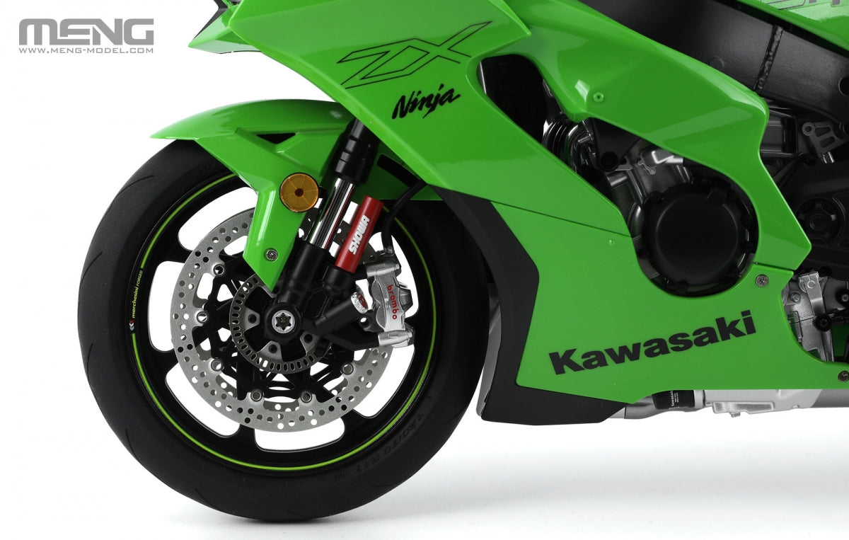 Meng Model MT-008s Kawasaki Ninja ZX-10RR Pre-Coloured Edition 1/9