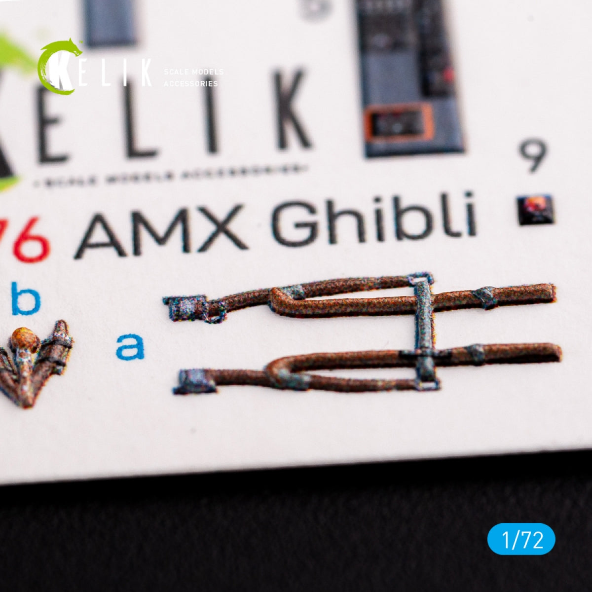 KELIK K72076 Amx Ghibli interior 3D decals for Italeri kit 1/72 – immagine 5