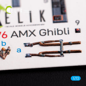 KELIK K72076 Amx Ghibli interior 3D decals for Italeri kit 1/72 – immagine 5