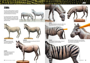 AK Interactive AK518 AK LEARNING 14: PAINTING ANIMAL FIGURES English – immagine 7