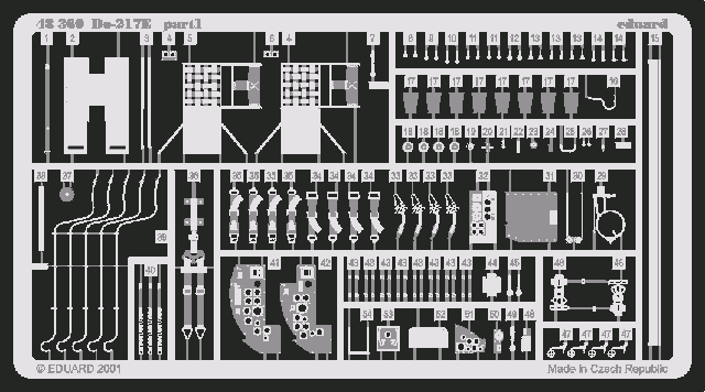Eduard 48360 Do 217E 1/48 (MONOGRAM, REVELL) – imagen 2