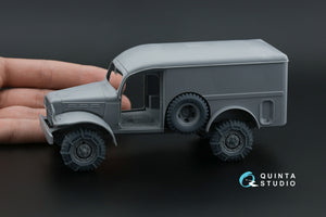 Quinta Studio QT35012 Dodge WC Family tyre set with chains (Zvezda) 1/35 – imagen 8