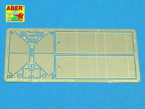 Aber 35A097 Rear large fuel tanks for T-34/76 1/35