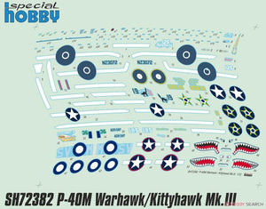 Special Hobby 72382 P-40M Warhawk / Kittyhawk Mk.III 1/72 – immagine 8