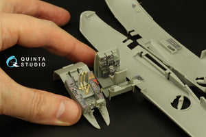 Quinta Studio QD48353 Me 410 3D-Printed &amp;amp; coloured Interior on decal paper (Meng) 1/48 – Bild 11