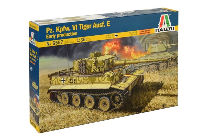 Italeri 6557 PZ. KPFW. VI TIGRE AUSF. E (1/35)