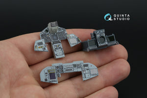 Quinta Studio QD+32231 Tornado ECR German 3D-Printed &amp;amp; coloured Interior on decal paper (Italeri) (with 3D-printed resin parts) 1/32 – Bild 12