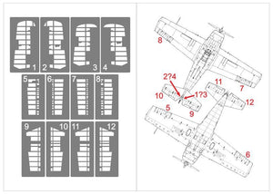 Omask 64006 F4F Wildcat (pour Eduard) 1/48 – image 2