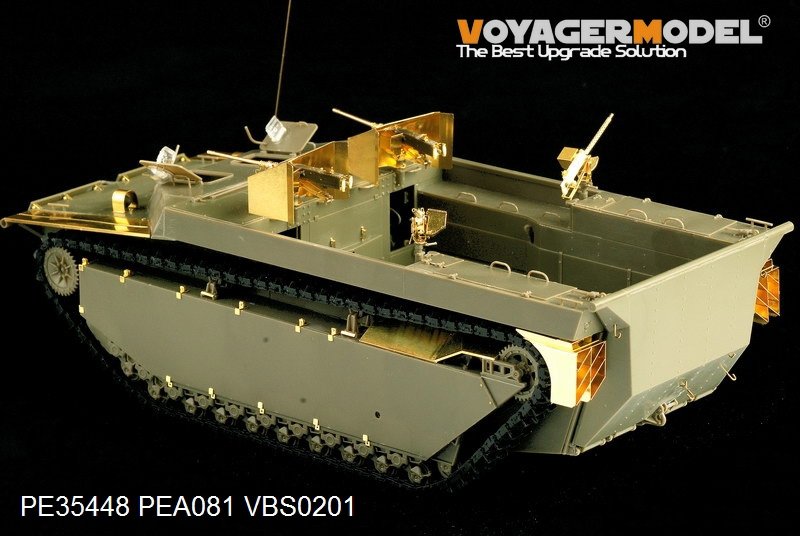 Voyager Model PE35448 WWII US LVT-4 Water Buffalo Landing Vehicle Tracked basic for AFV CLUB 35205 1/35 – immagine 3