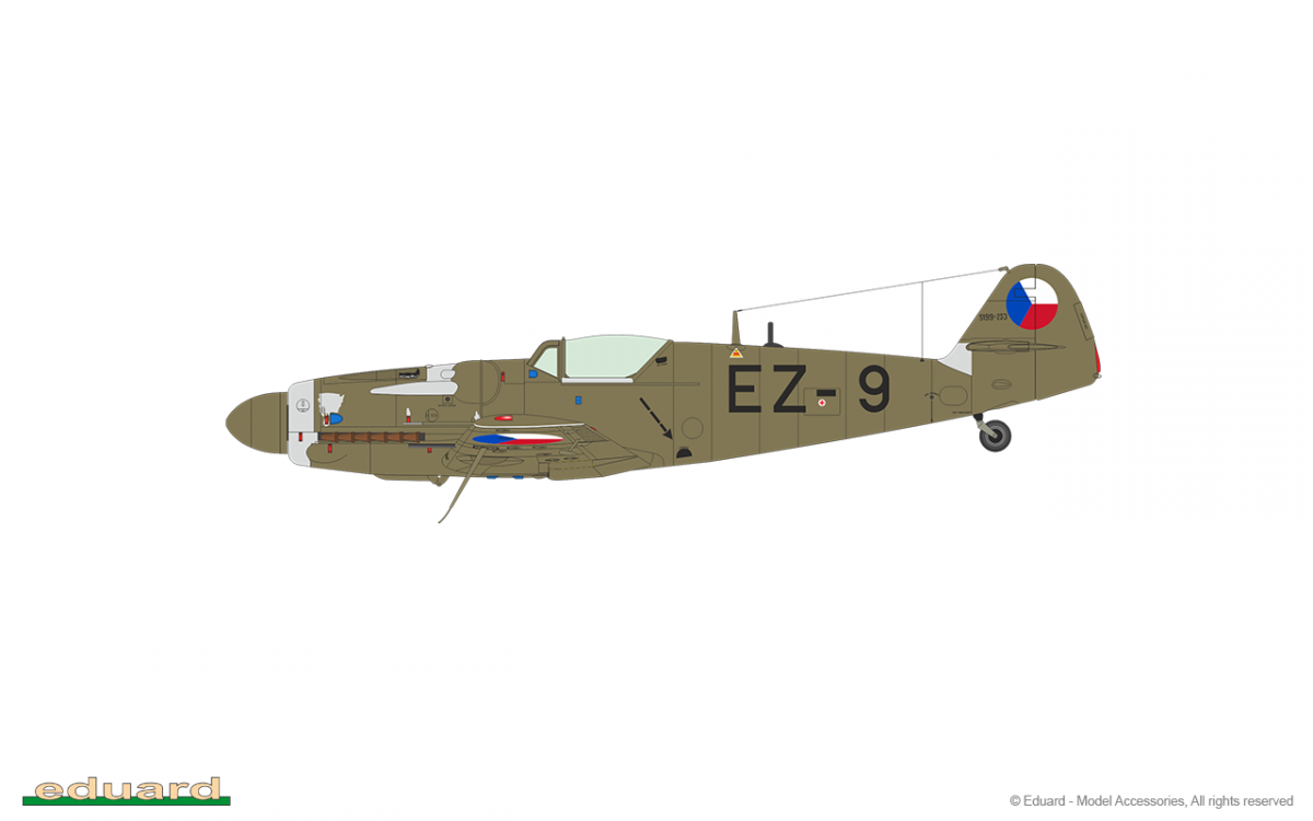Eduard 70151 Avia S-199 bubble canopy 1/72 – Bild 12