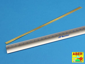 Aber BT15X02 Brass Tubes 1,50x0,20 mm length 250 mm x 4 pcs. – Bild 2